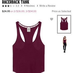 Victoria Secret Cut Off Tank